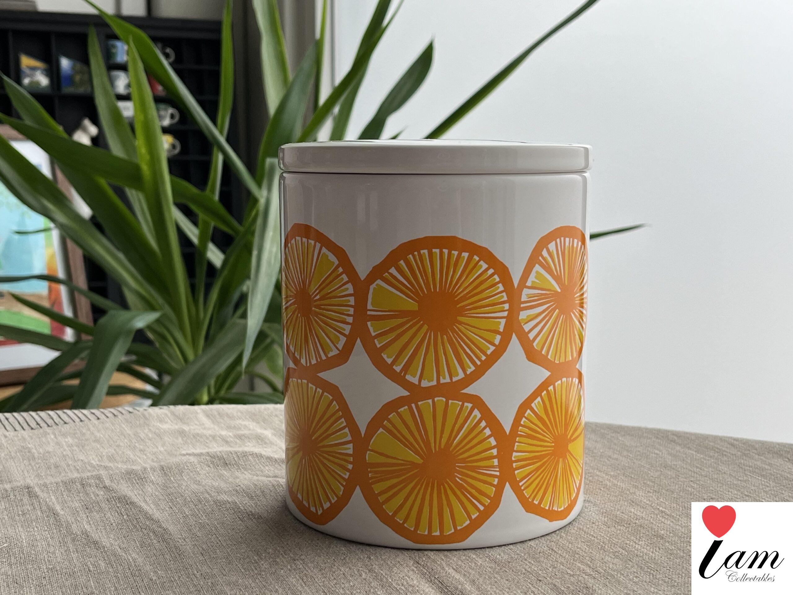 Marimekko Appelsiini/ orange jar mint condition – I am collectables